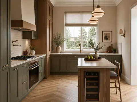Кухня с островом
