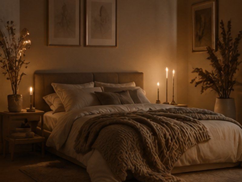 Хюгге · спальня