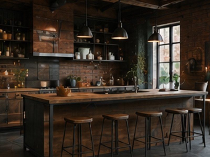 Лофт · кухня