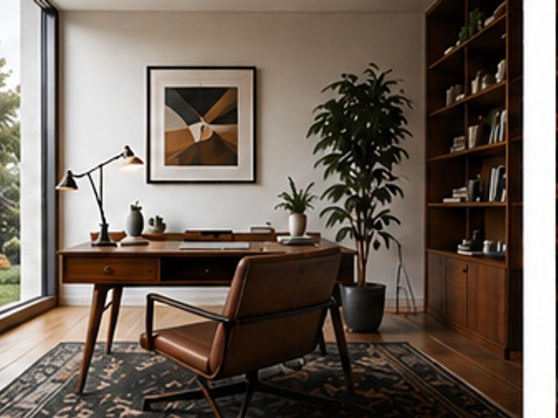 Mid-Century · кабинет