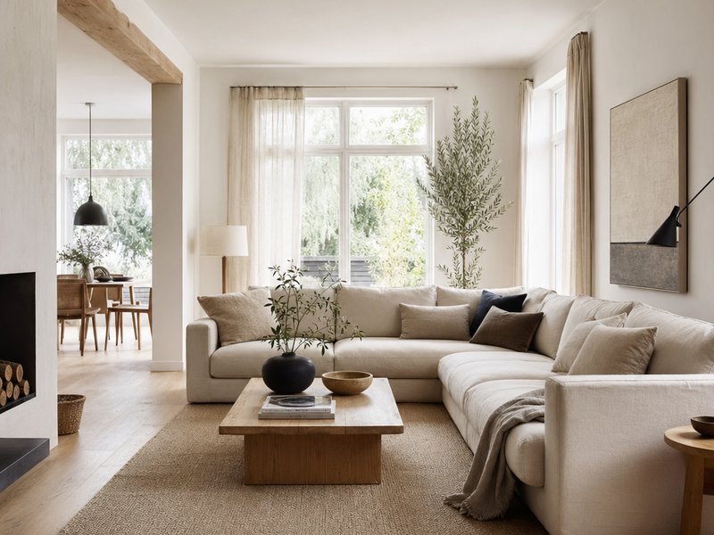 Скандинавский · гостиная